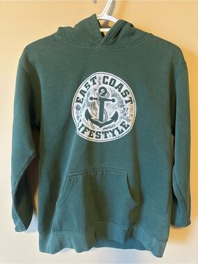 Youth xl Green 'East Coast Lifestyle Pullover Hoodie
